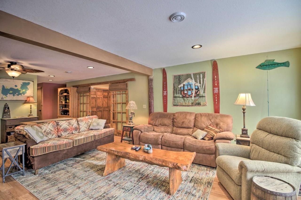 Lakefront Deer River Apt With Dock, Fire Pit And Patio Bagian luar foto